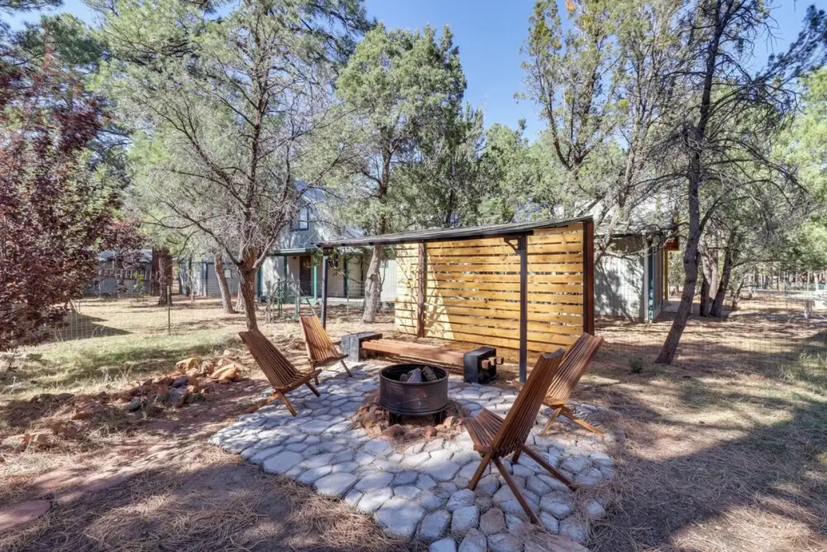Rustic-modern Overgaard Cabin w/ Decks & Fire Pit!