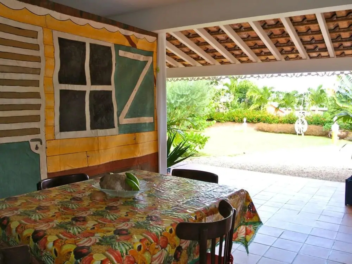 Studio in Le Vauclin, With Wonderful Mountain View, Enclosed Garden an