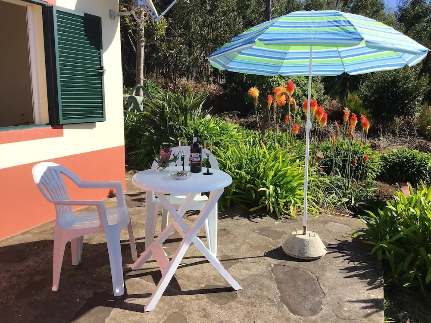 House with One Bedroom in Ponta Do Pargo, with Wonderful Sea View, Furnished Garden And Wifi - 20 Km From the Beach