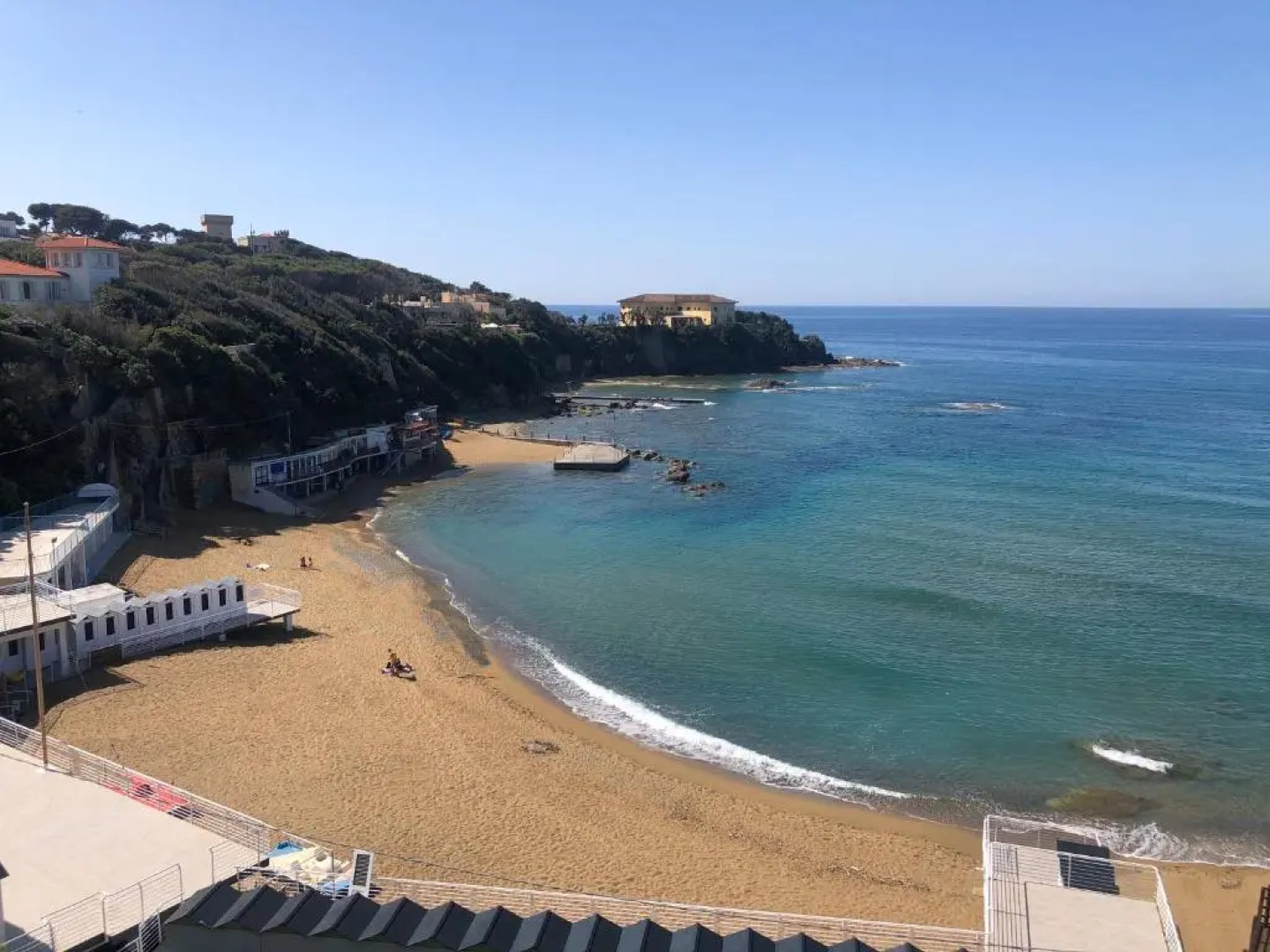 TOSCANA TOUR - Casa Bianca Villa swimming pool with sea view, fenced garden, barbecue