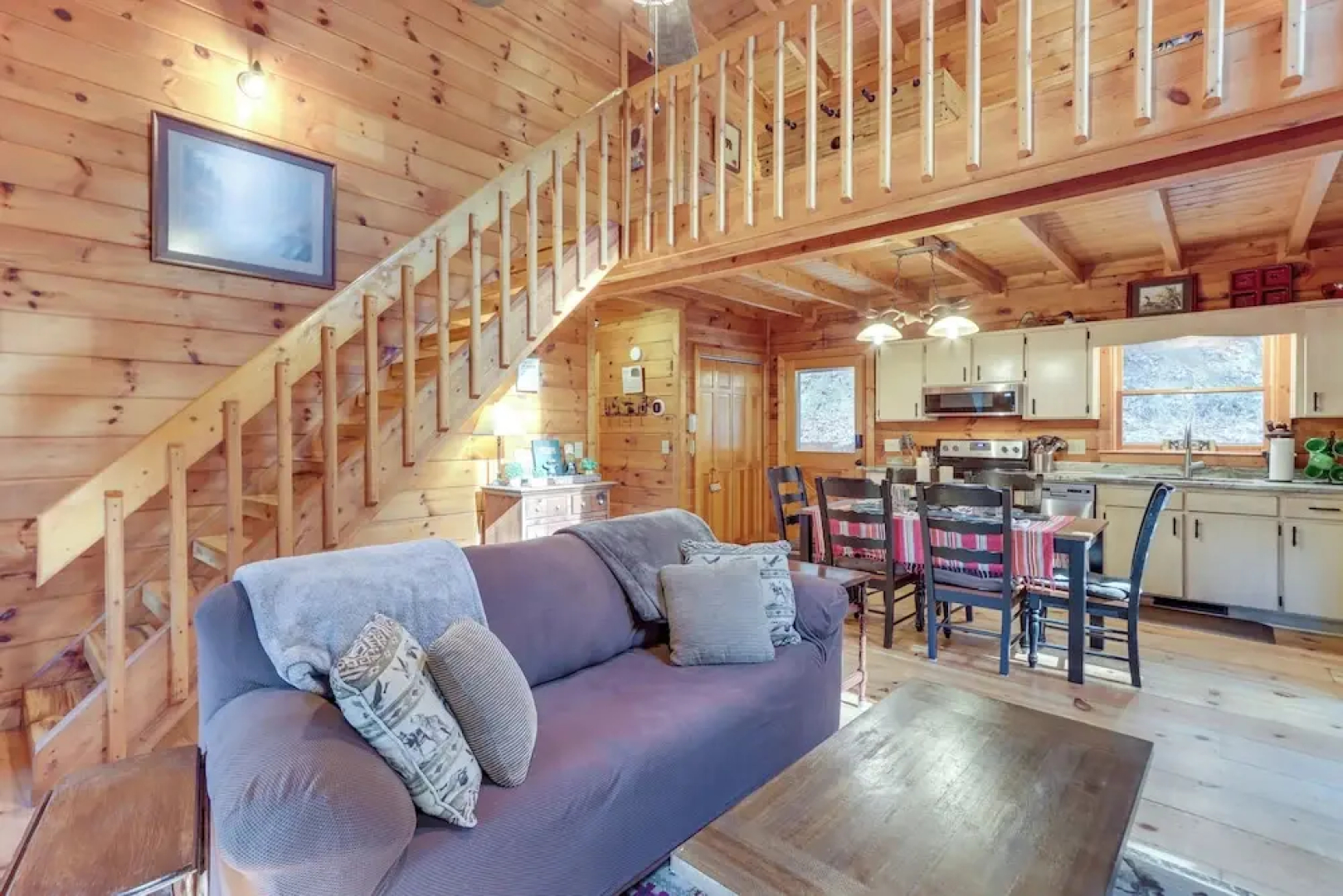Waterfront Cabin w/ Beautiful River View & Hot Tub