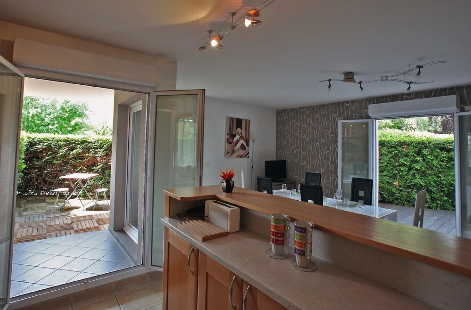 Annecy, A garden very close to the lake