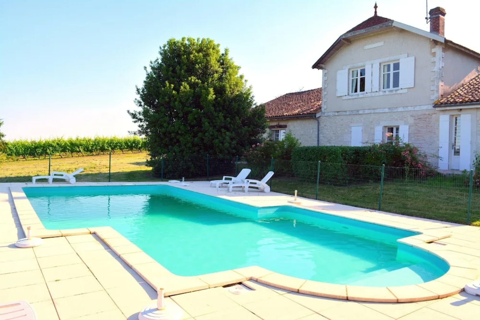 Villa With 6 Bedrooms in Thénac, With Private Pool and Furnished Garde