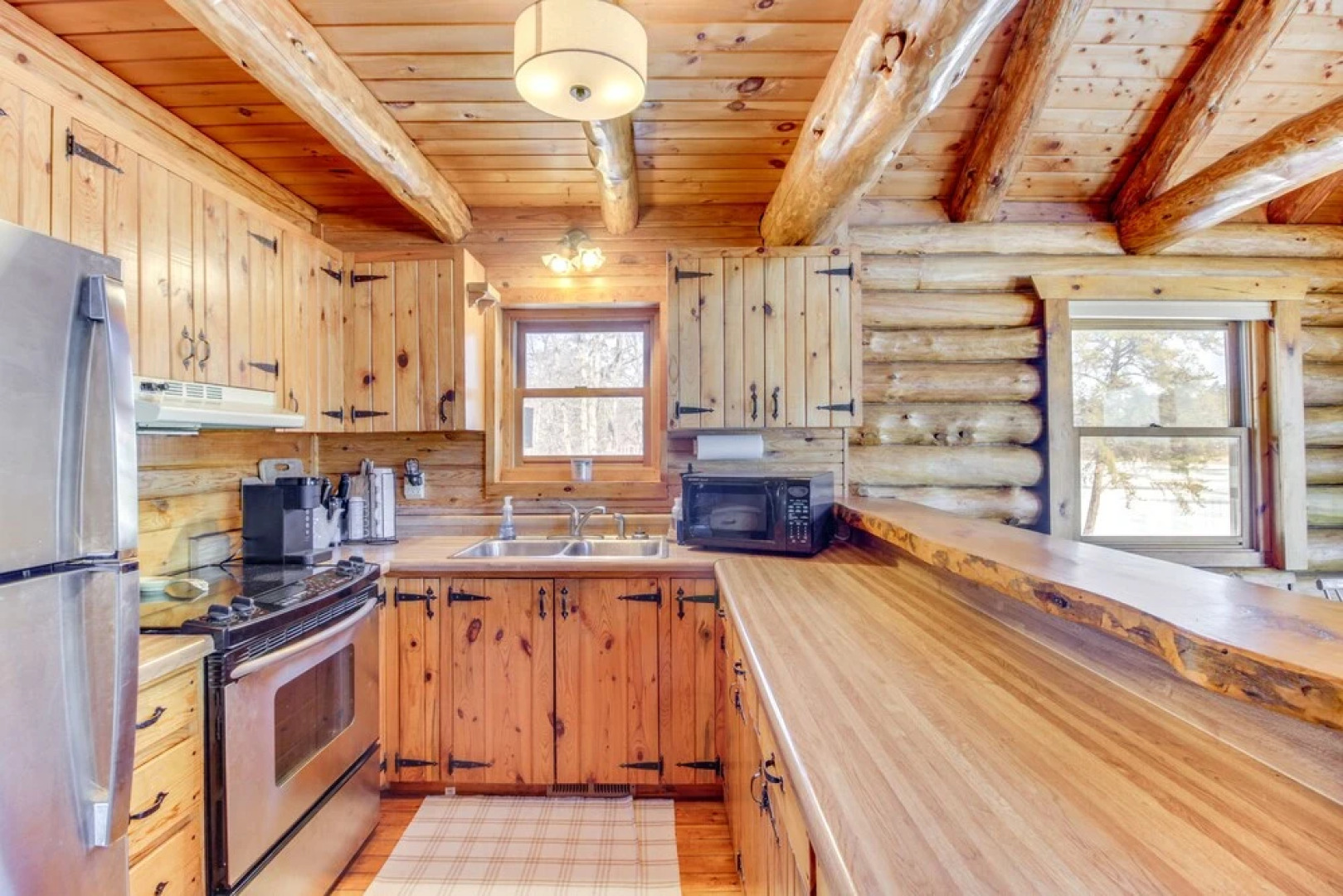 Lakefront Park Rapids Cabin w/ Decks & Boat Dock!