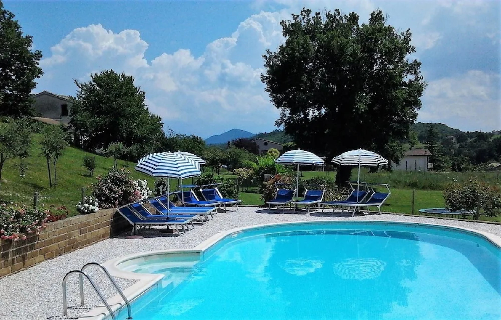 Studio in Montesecco, With Wonderful sea View, Pool Access, Furnished Garden - 40 km From the Beach