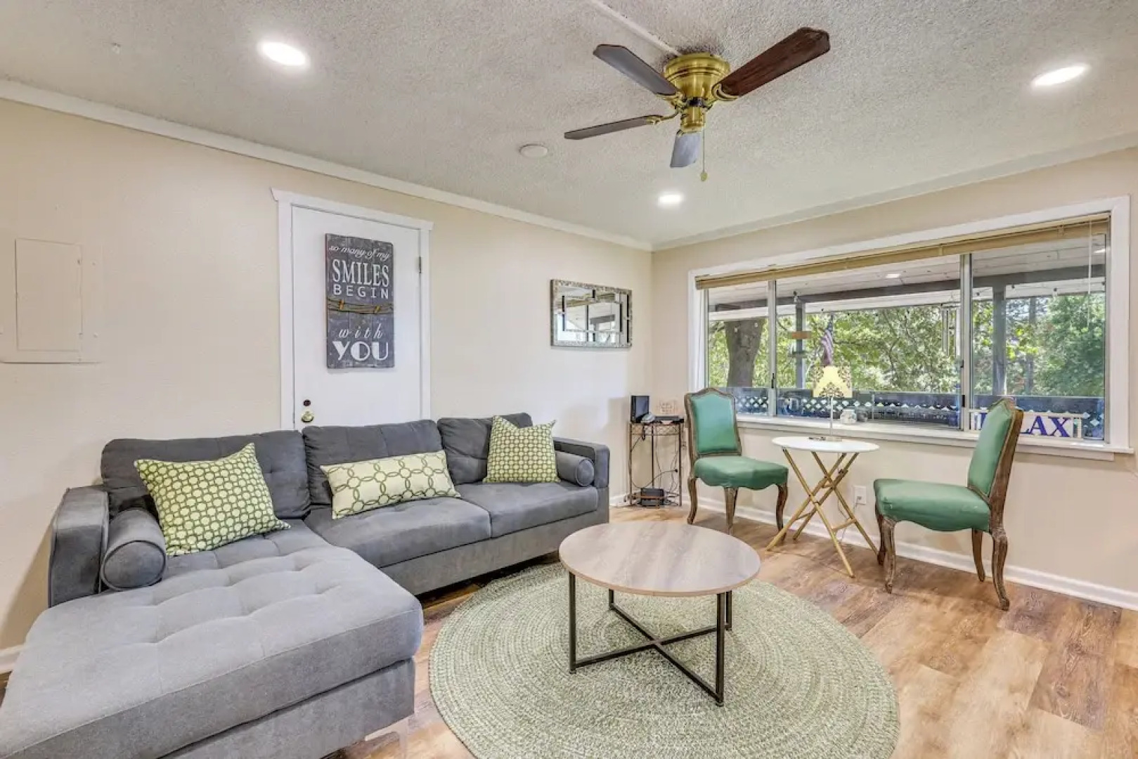 Walk to Marina: Central Bass Lake Studio w/ Deck!