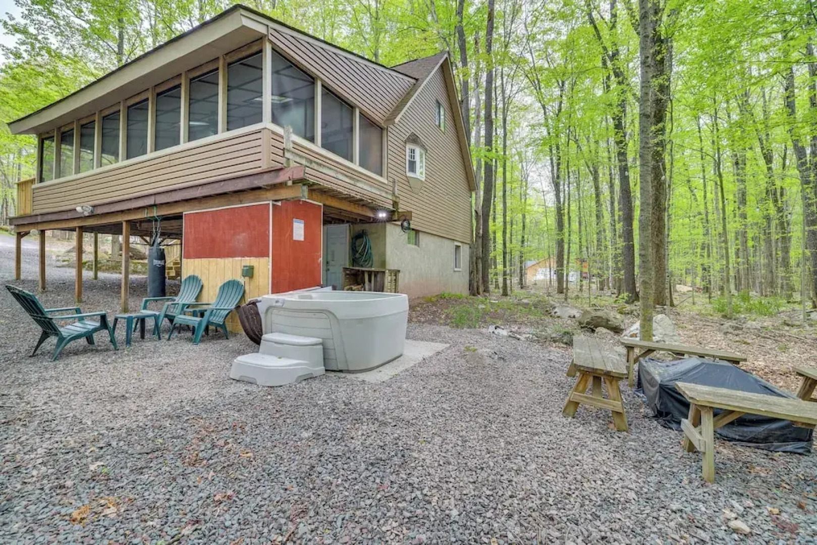 Hot Tub & Resort Amenities: Pocono Lake Retreat!