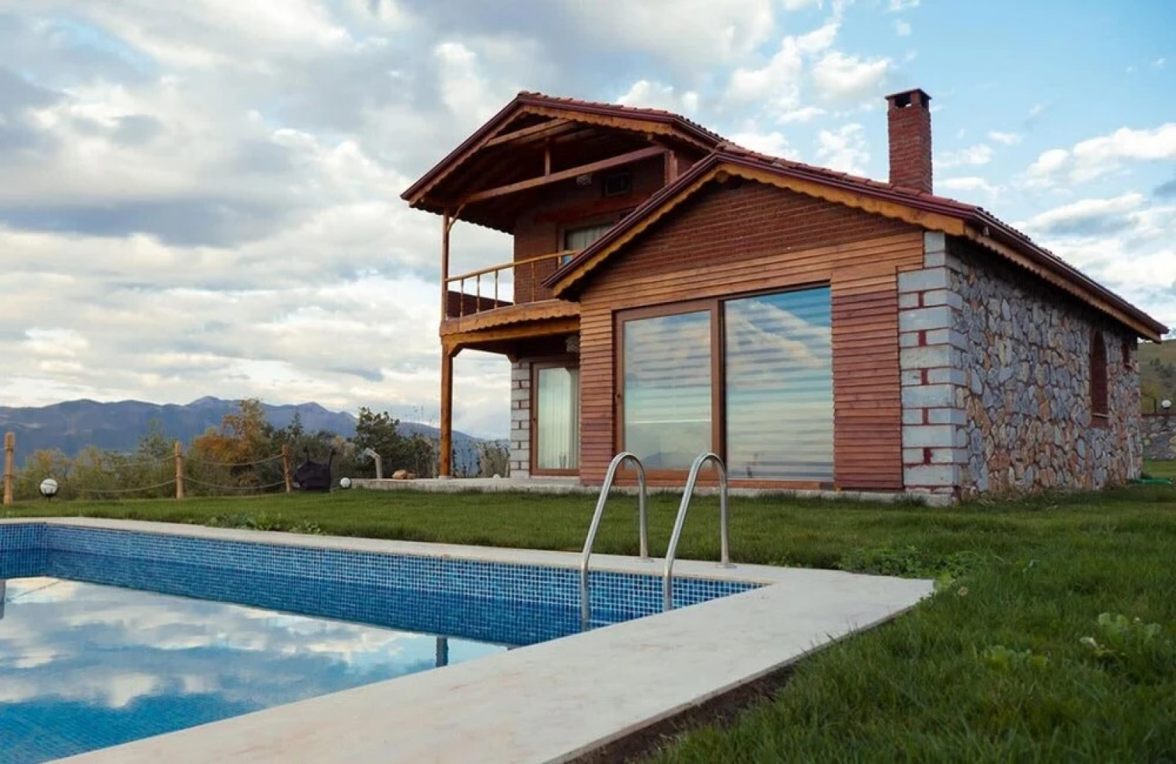 Charming Stone House With Private Pool and Nature View in Iznik Bursa