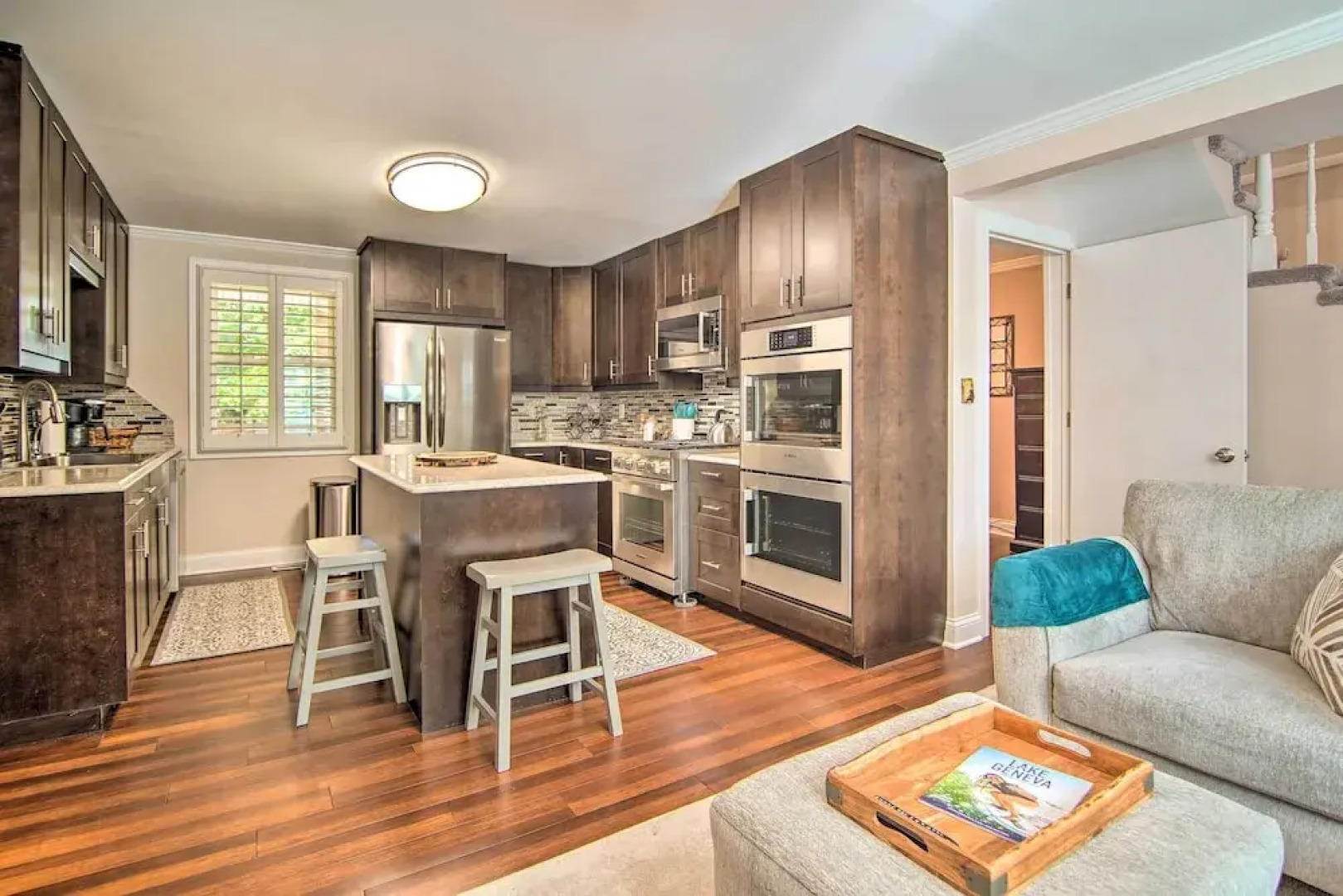 Sun-lit Lake Geneva Sanctuary w/ BBQ Patio!