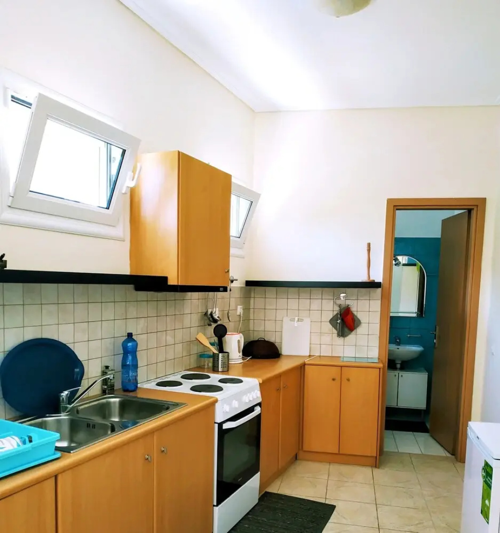 Studio in Lakka, With Wonderful sea View, Shared Pool and Furnished Terrace Near the Beach