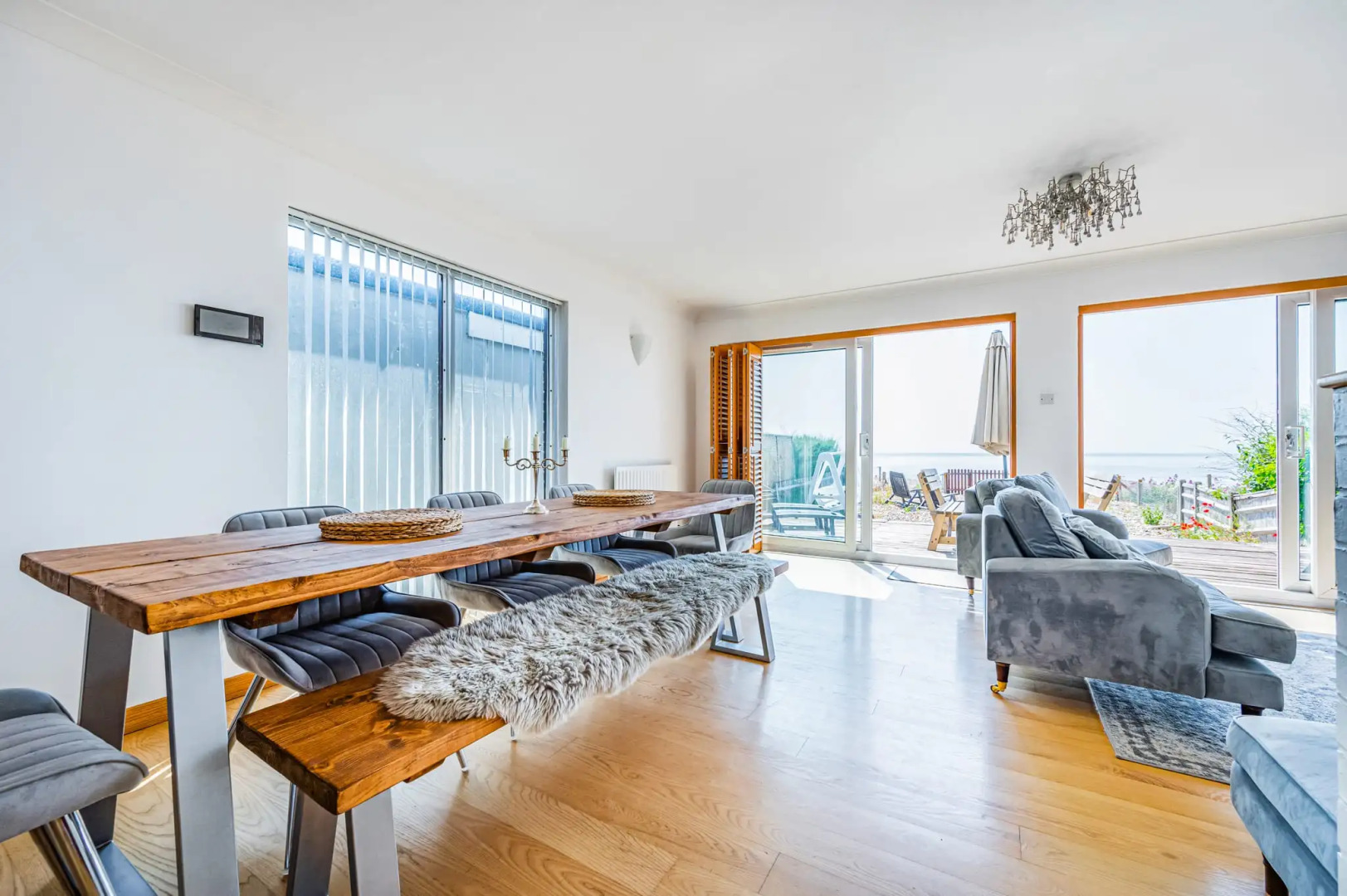 Pebbles View Overlooking the Beautiful Pevensey Bay Beach