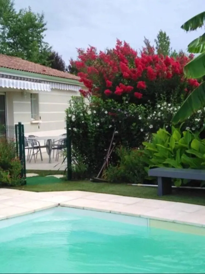 Villa With 3 Bedrooms In Lavergne, With Wonderful Lake View, Private Pool, Furnished Garden - 186 Km From The Beach
