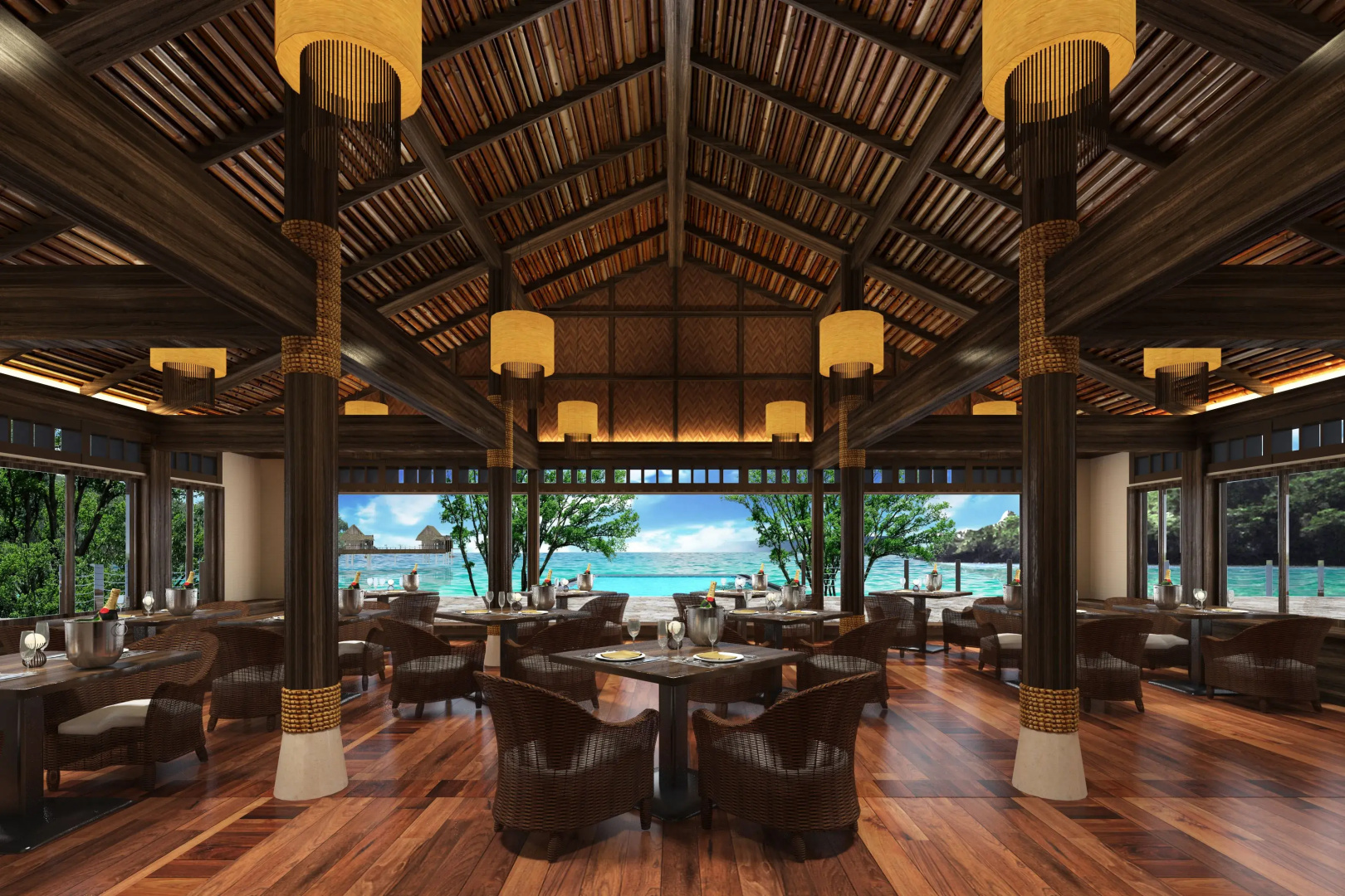 The Pristine Villas and Bungalows at Palau Pacific Resort