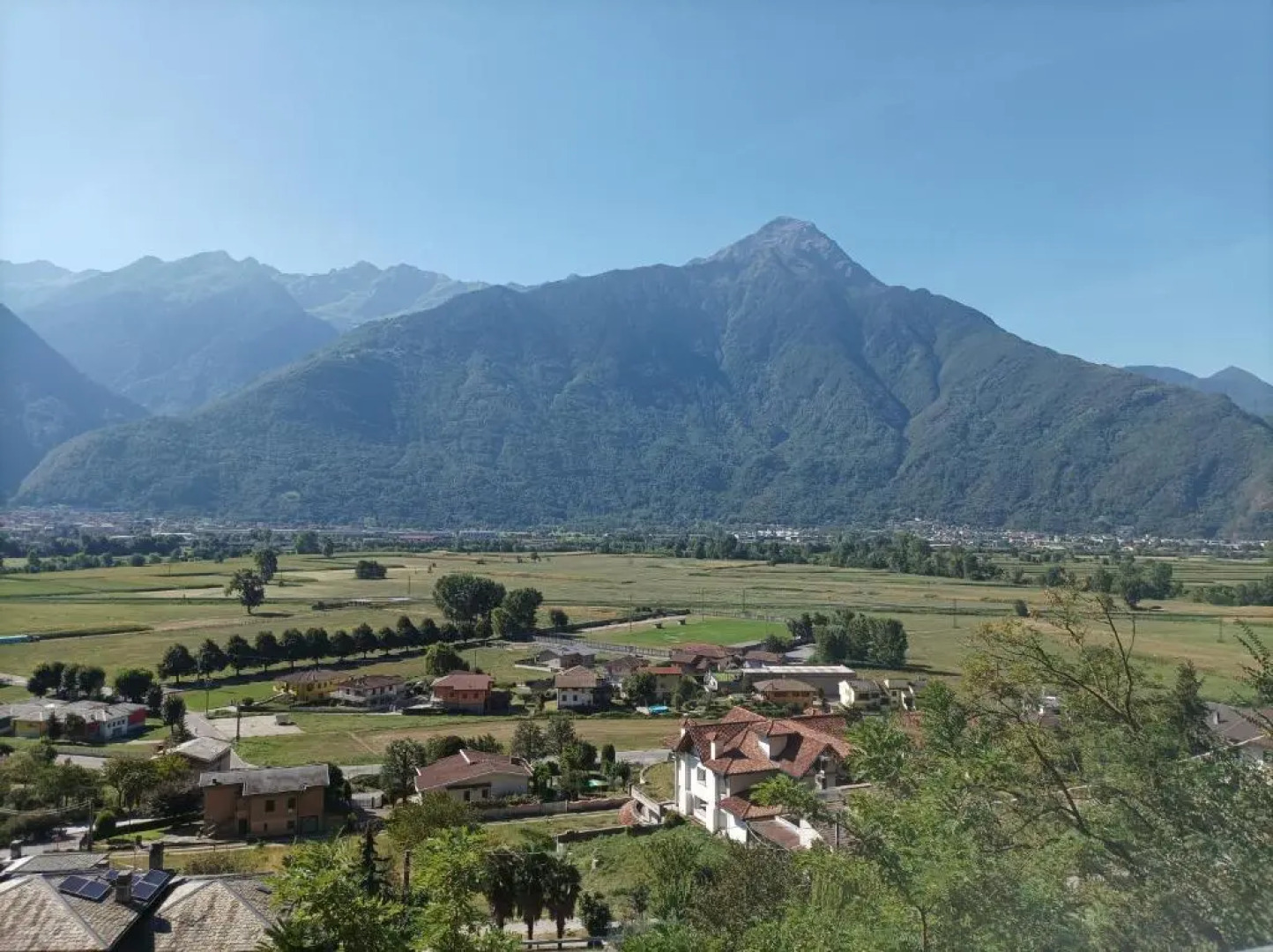 Lake and mountains Valtellina