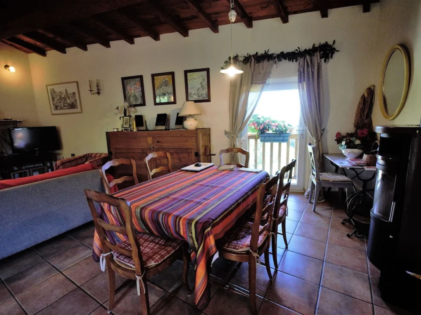 Detached, Authentic Holiday Home With Garden and Mountain Views in France