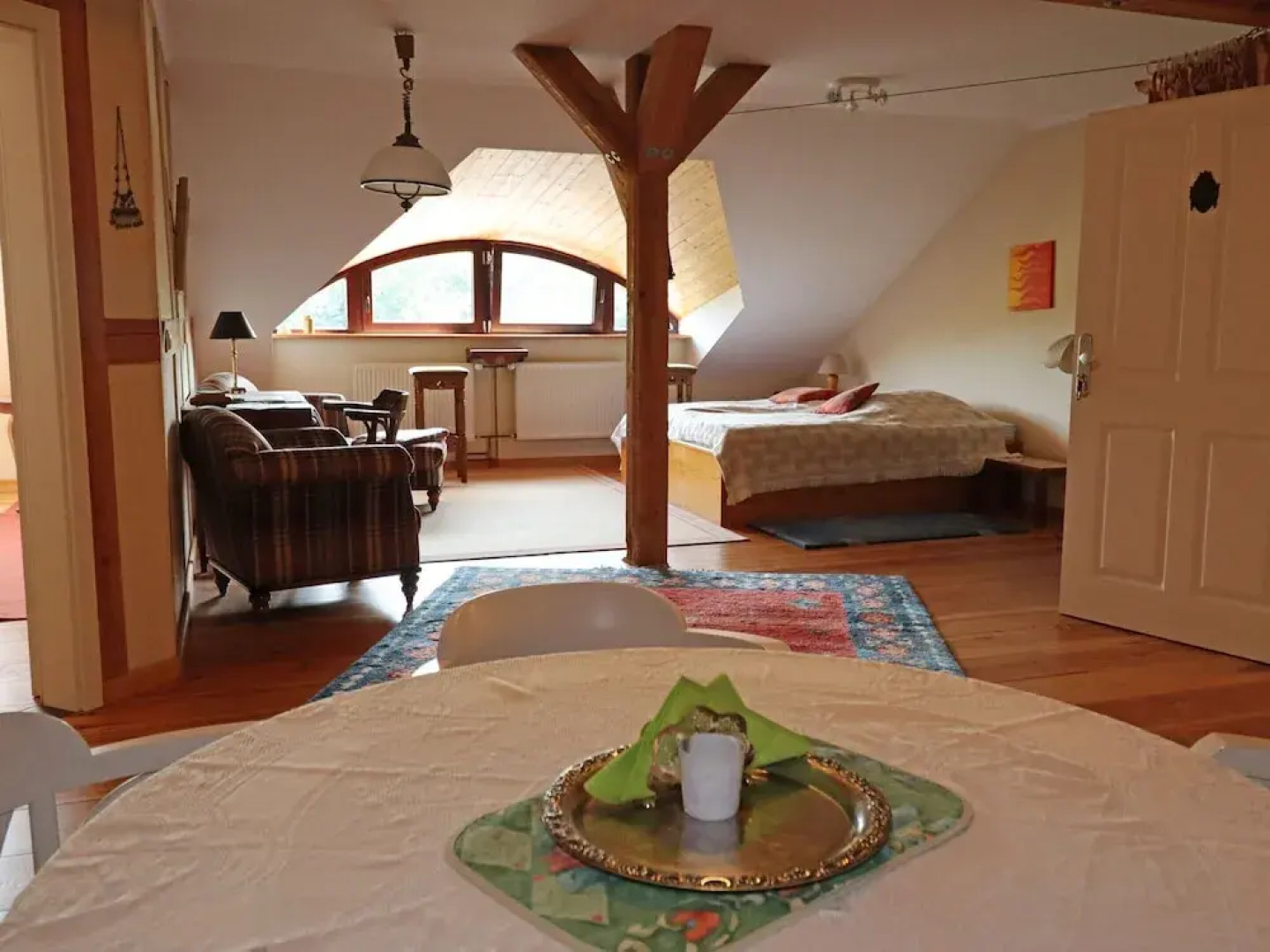 Besondere Ferienwohnung Bibliothek in Buschhagen