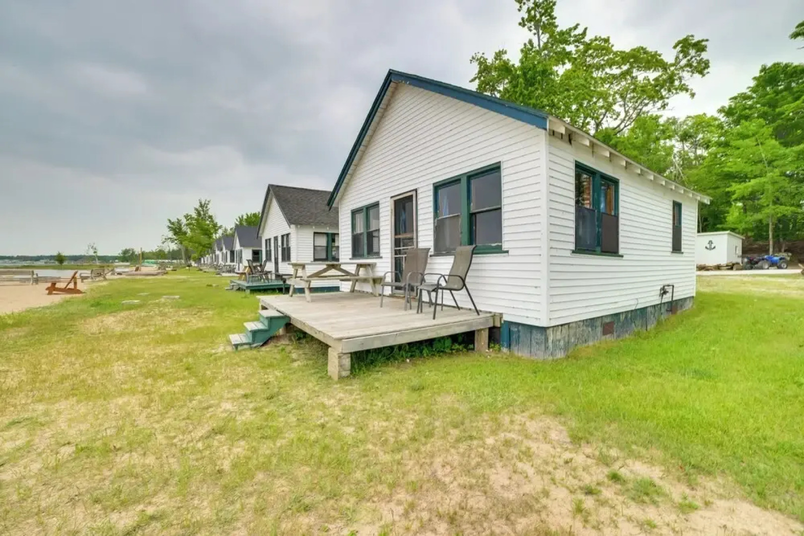 Dock & Beach Access: Lakefront Cabin in Cedarville