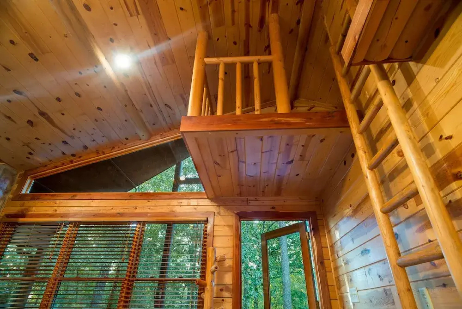 Serenity Forest Cabin With Private Hot Tub and Grill on the Back Deck by Redawning