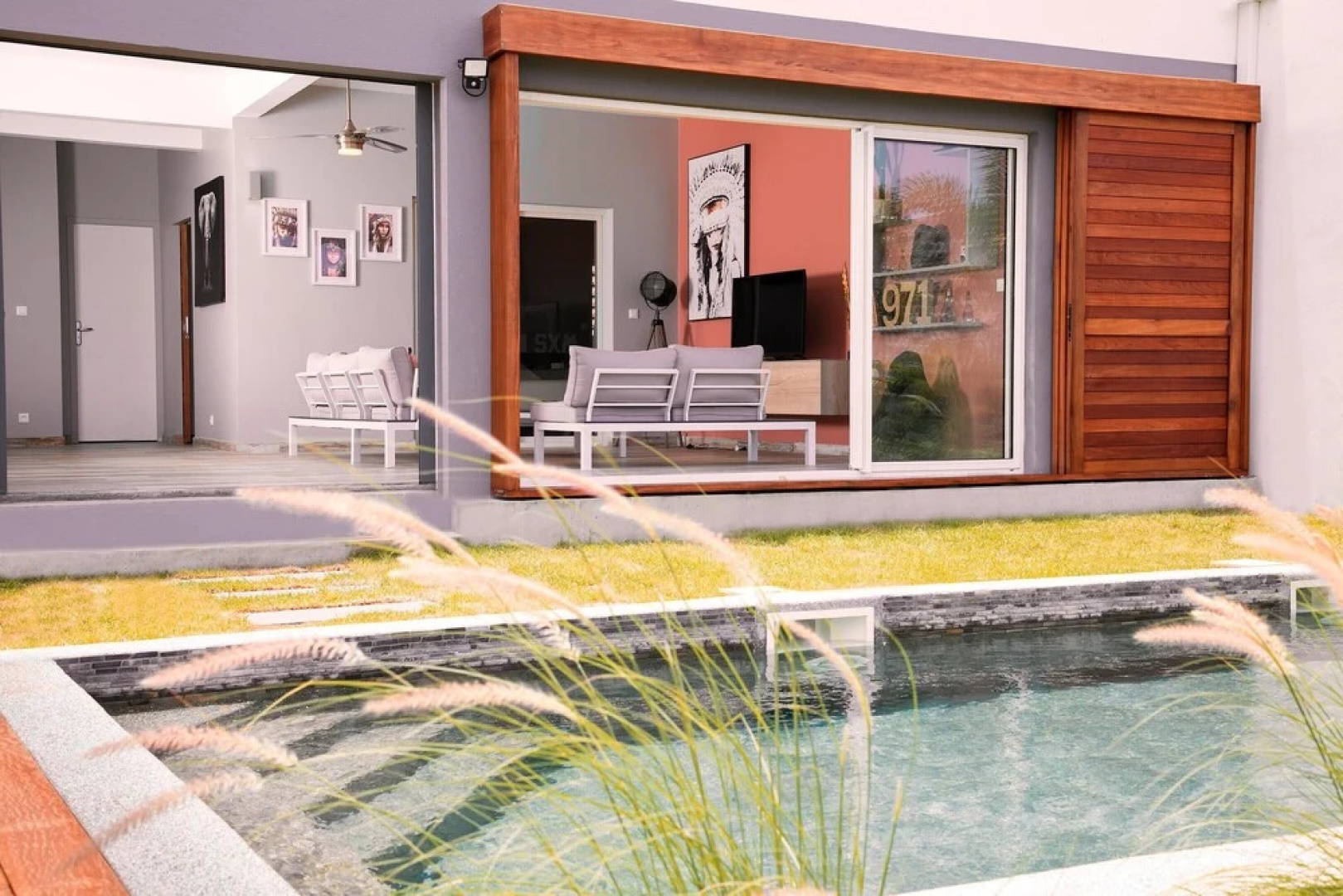 Villa with 2 Bedrooms in Saint Martin, with Private Pool, Enclosed Garden And Wifi - 2 Km From the Beach