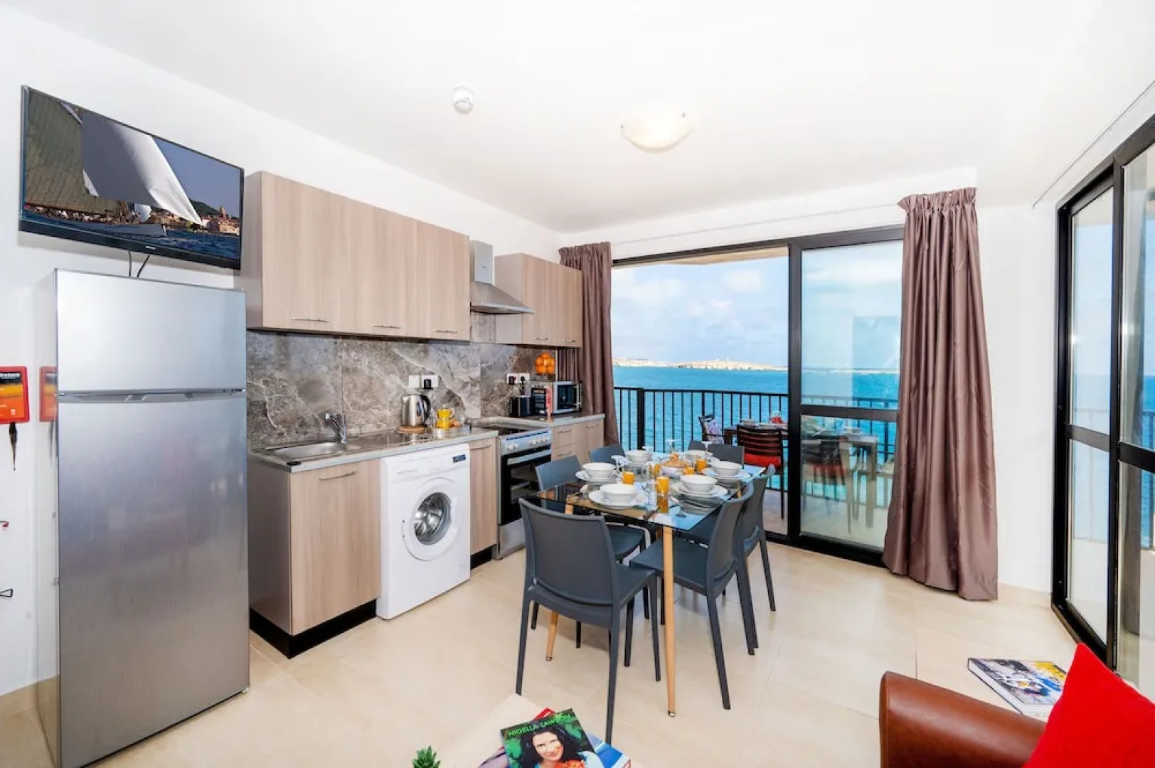 Islet Seafront Apartment Corner Terrace