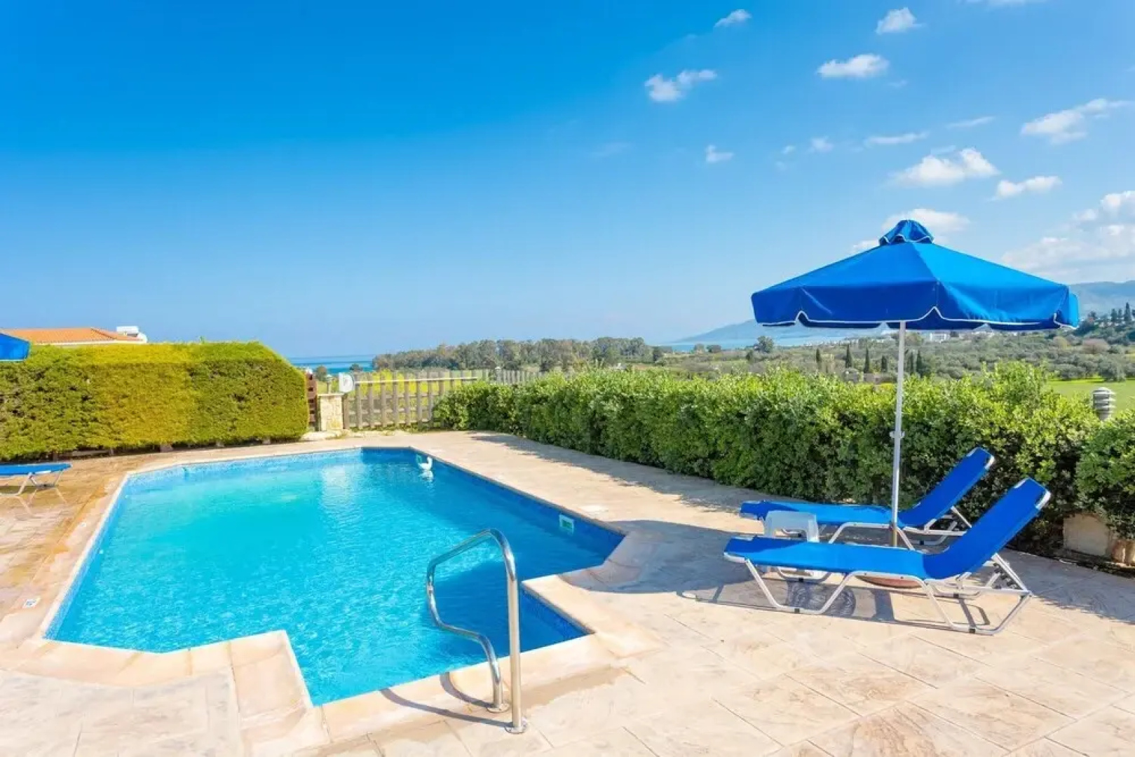 Villa Prodromos Large Private Pool Walk to Beach Sea Views A C Wifi Eco-friendly - 1924