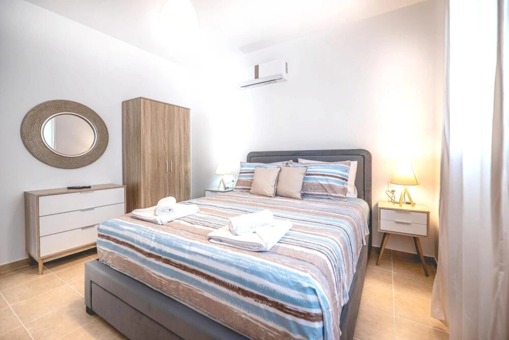 House With 3 Bedrooms in Rhodes, Greece, With Wonderful sea View, Furnished Terrace and Wifi Near the Beach