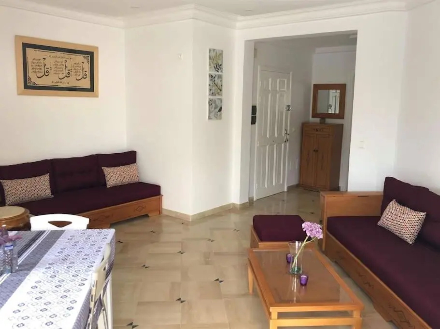 Hammamet northern border (Nabeul), 200m from sea and downtown