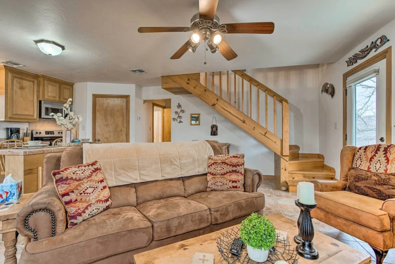 Medicine Park Cabin Rental w/ Mountain View