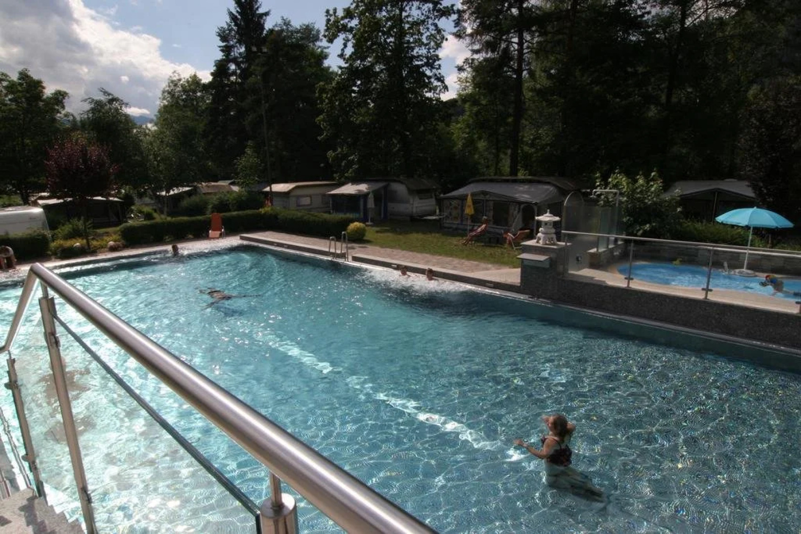 Schwimmbad Camping Mössler
