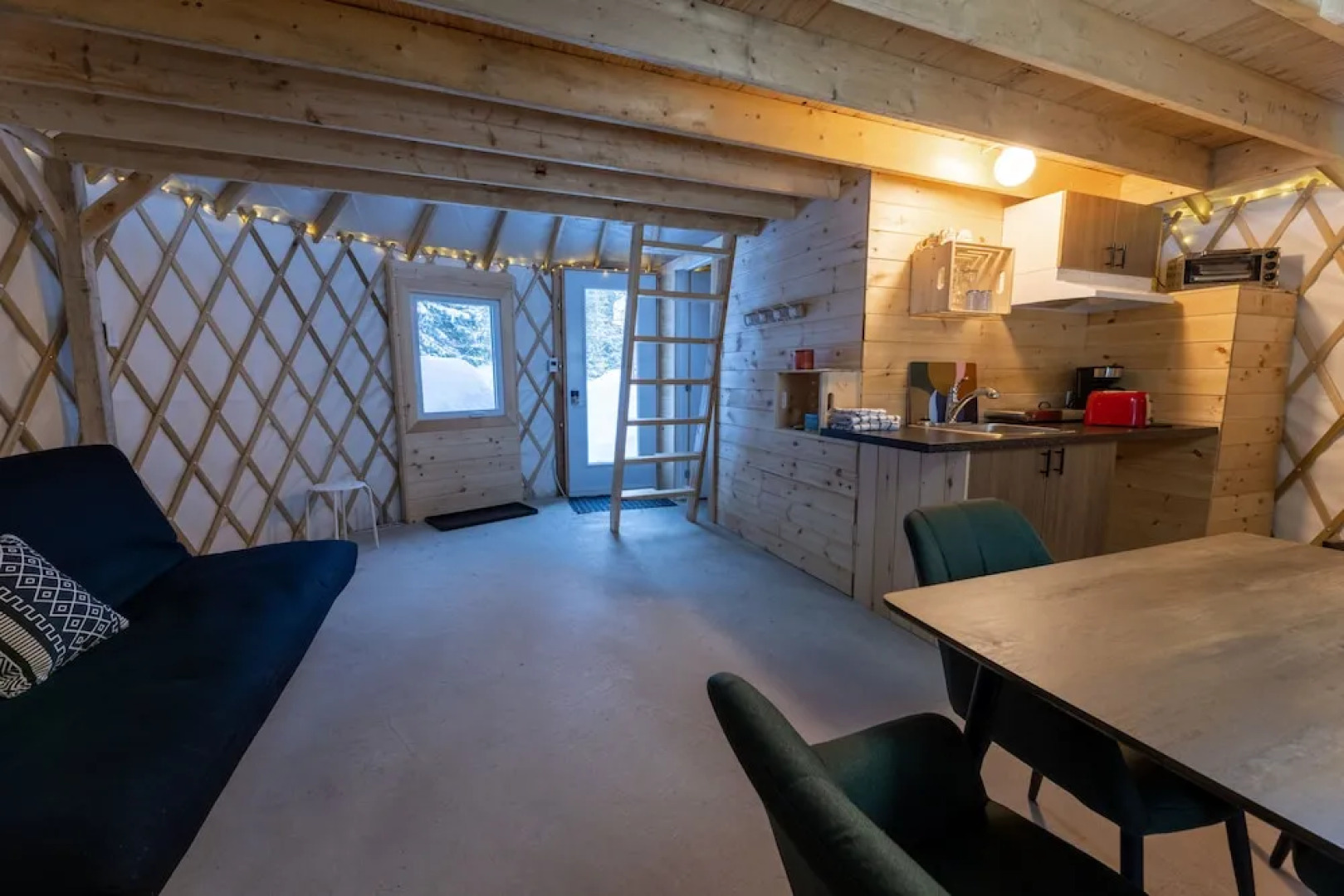 Yourte expérience Charlevoix