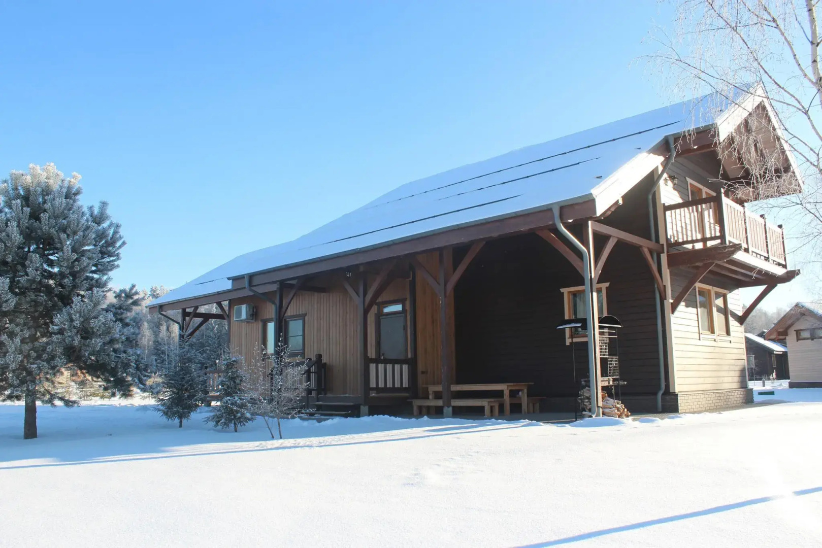 Коттедж А5 на базе отдыха Новинки Парк