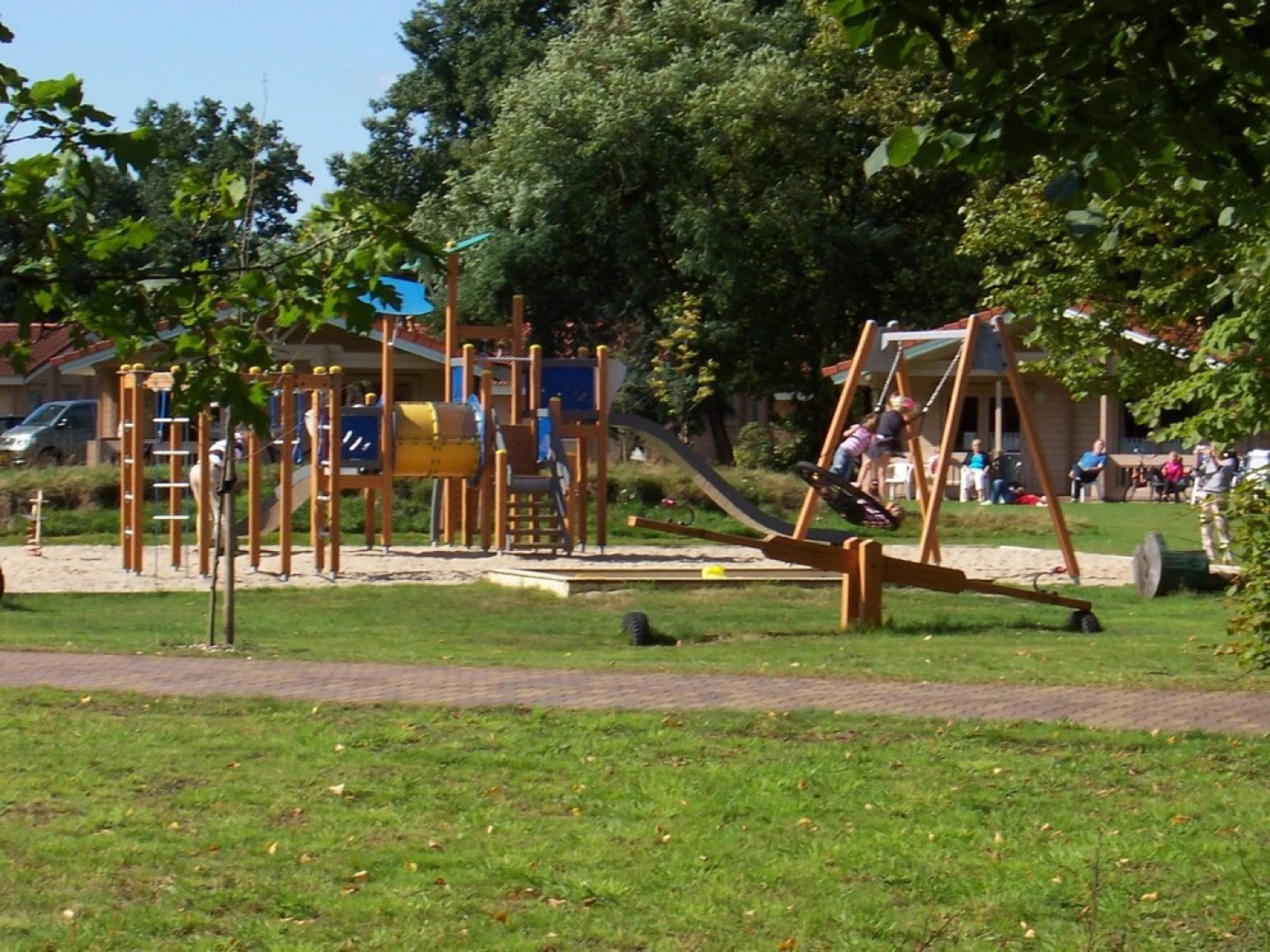 Finnish, Wooden Bungalow With Microwave, Near the Forest
