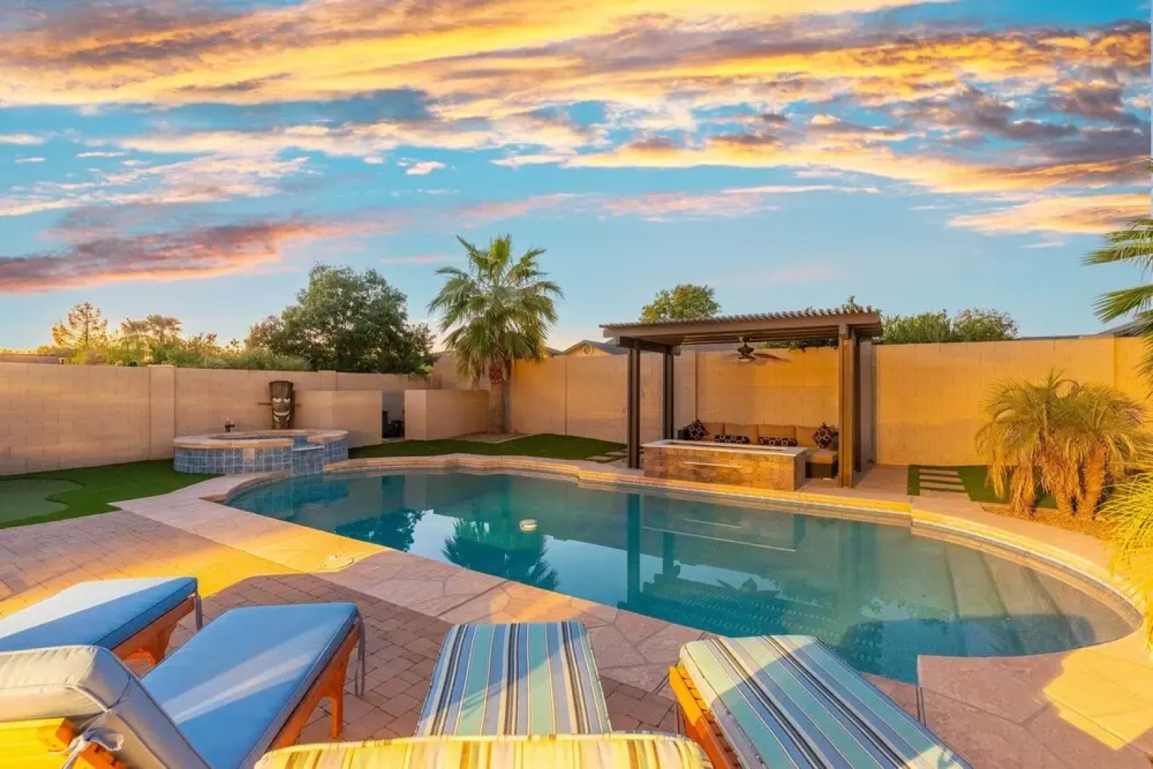 Sunny San Tan Valley Home w/ Backyard Oasis!