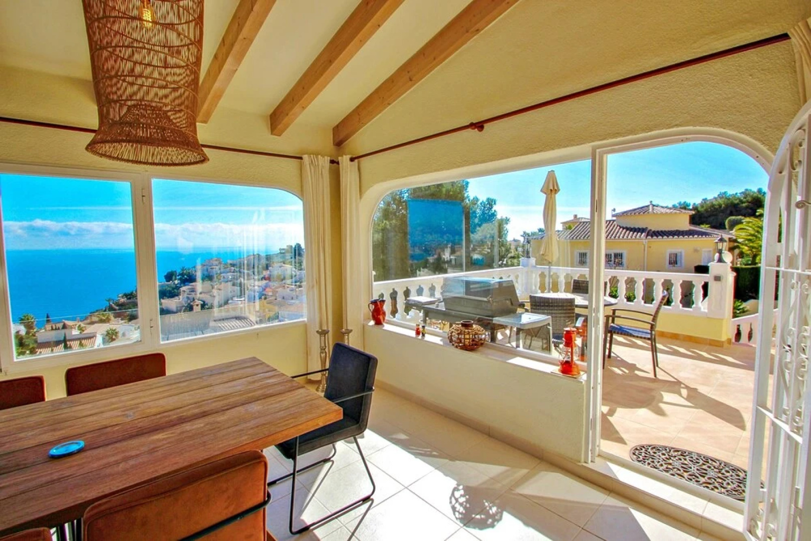 Jean - sea view villa with private pool in Benitachel