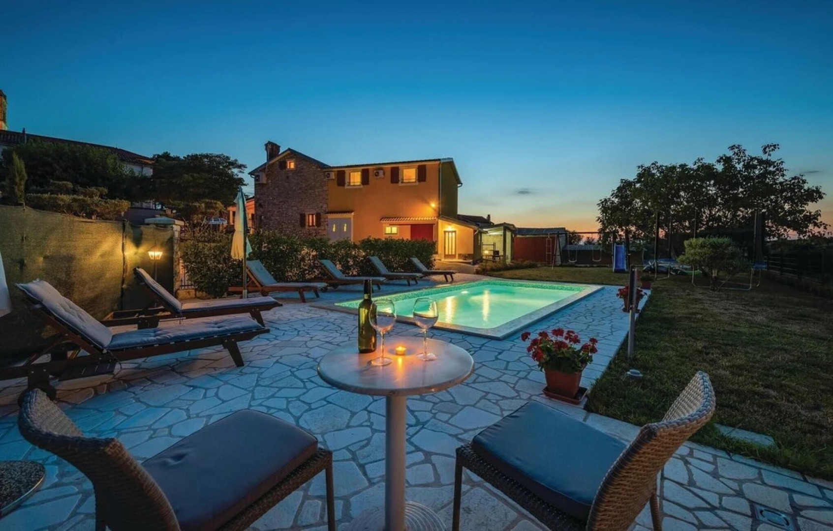 Nice Home in Nova Vas With 4 Bedrooms, Wifi and Outdoor Swimming Pool