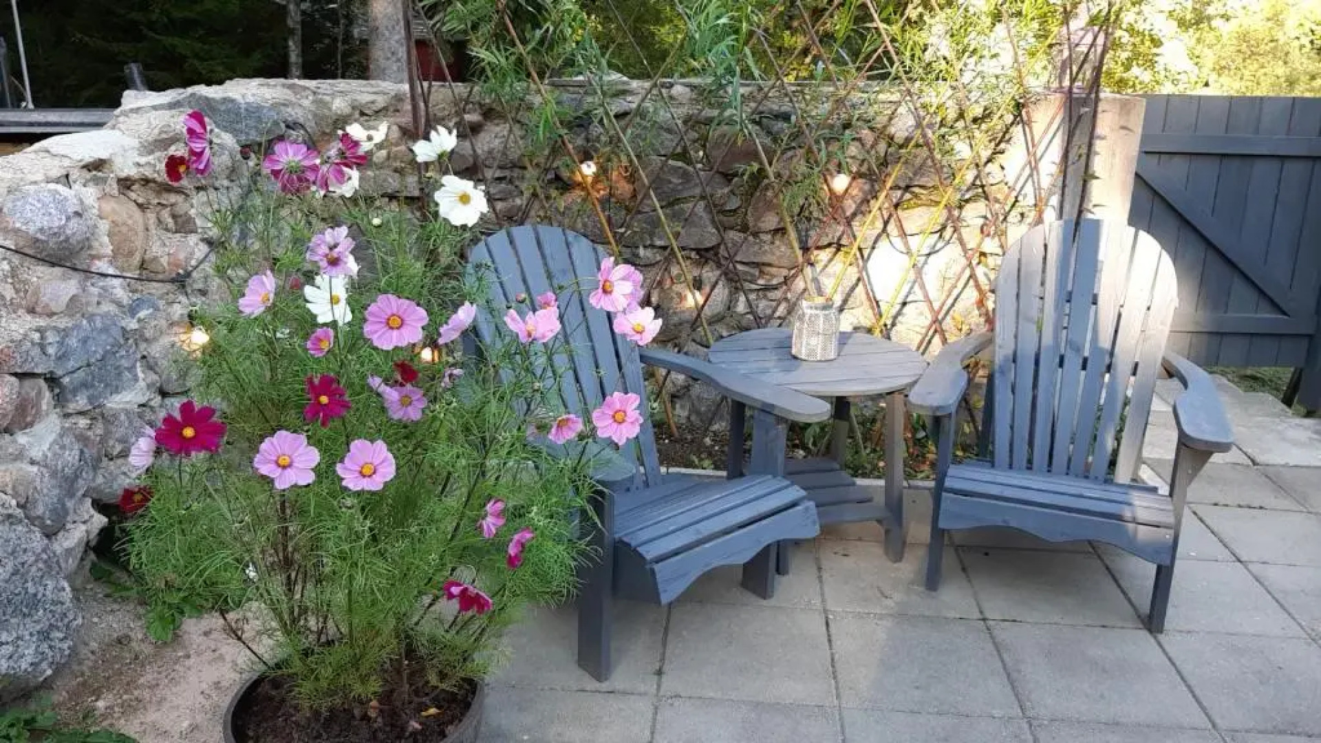 Mellene 1 bedroom house in nature & hot tube