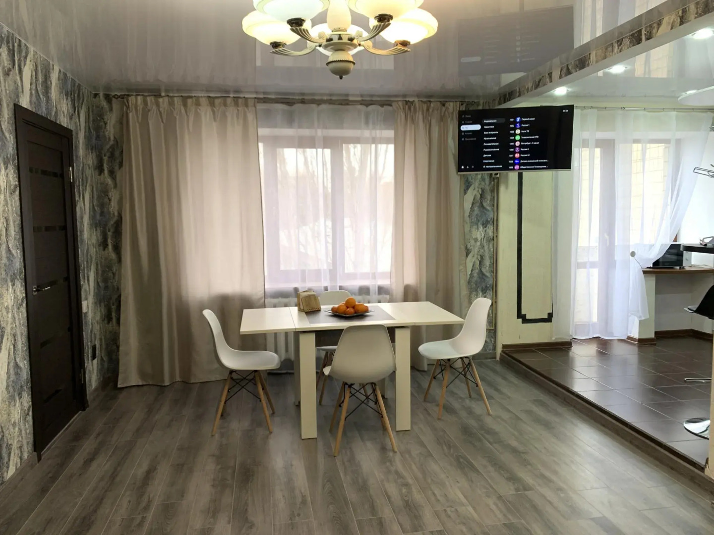 Уютные трехкомнатные апартаменты на улице Калинина