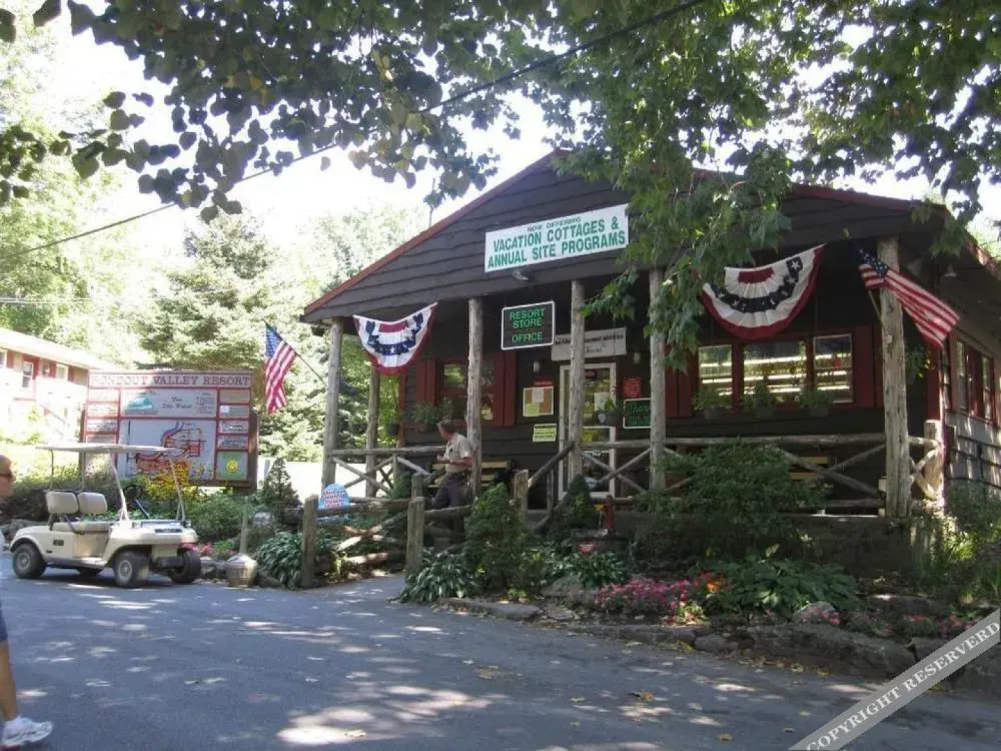 Rondout Valley Camping Resort Deluxe Park Model 12