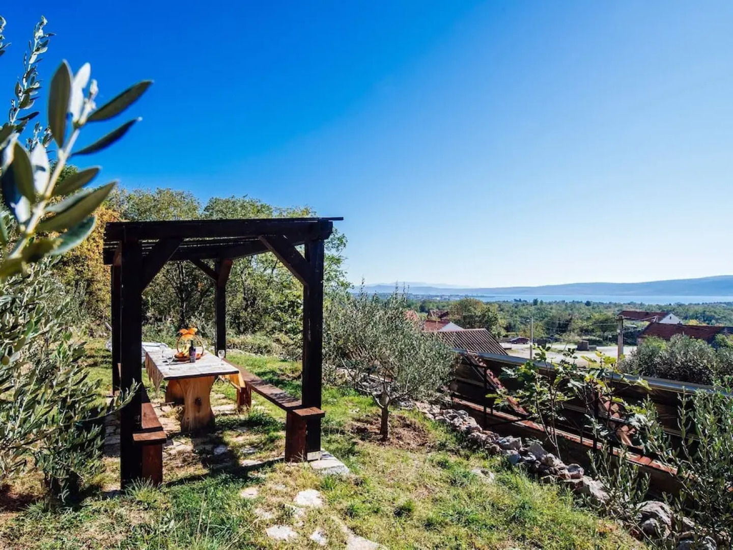 Traditional Stone House With Interiour Pool, Sauna, Garden, Terrace With BBQ