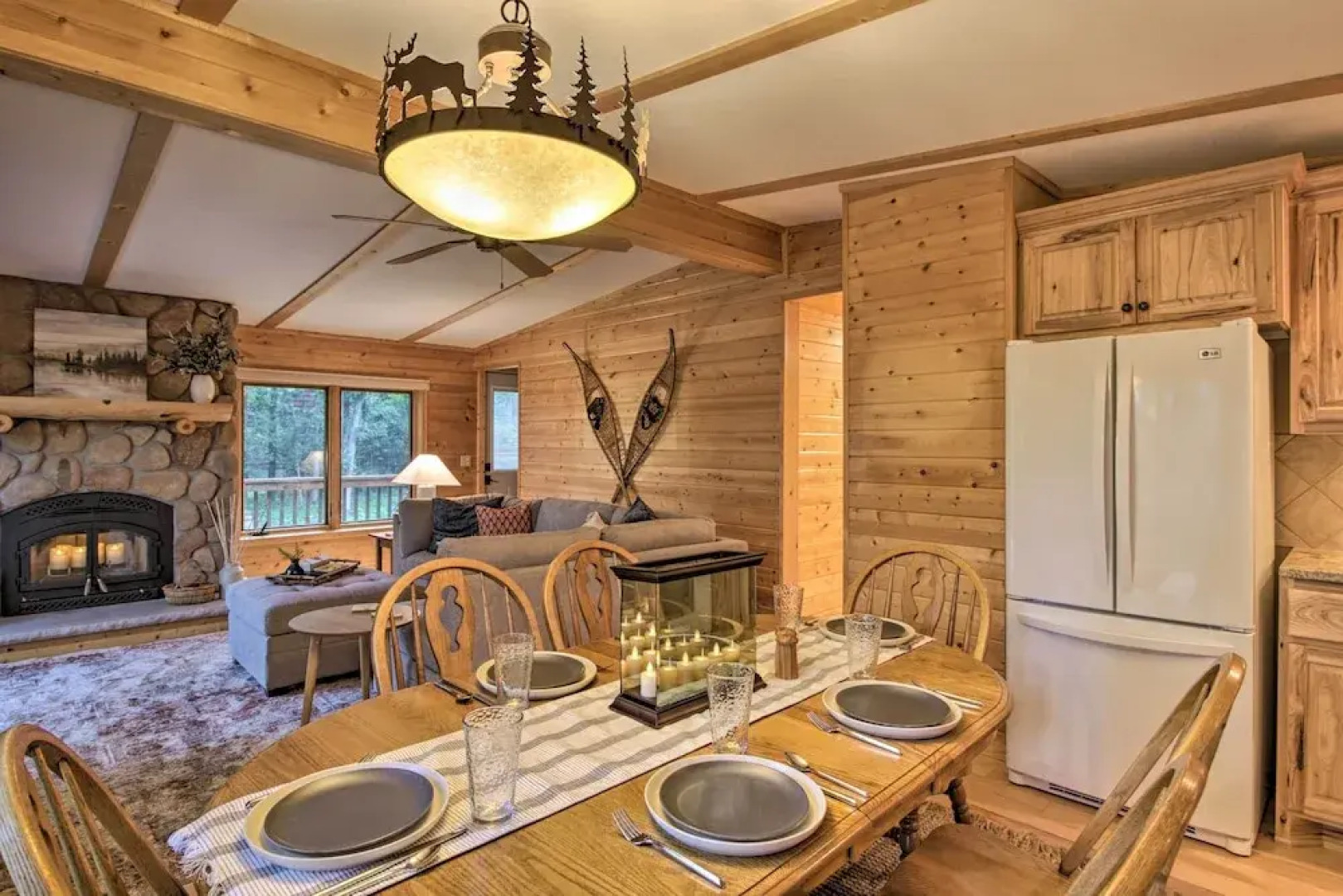 Spacious Cabin on Cross Lake: Treehouse & Sauna!