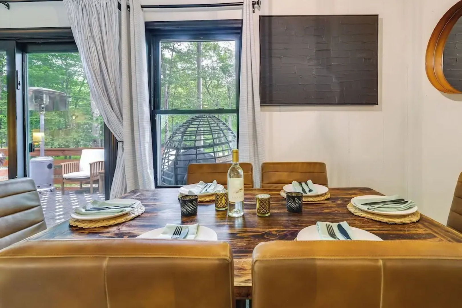 Deck, Fire Pit & Sauna: Big Bass Lake Getaway!