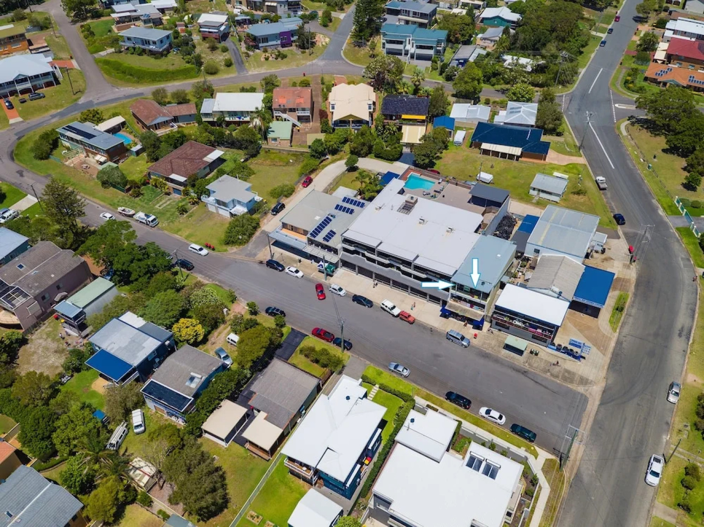 Blue View at Fingal Bay