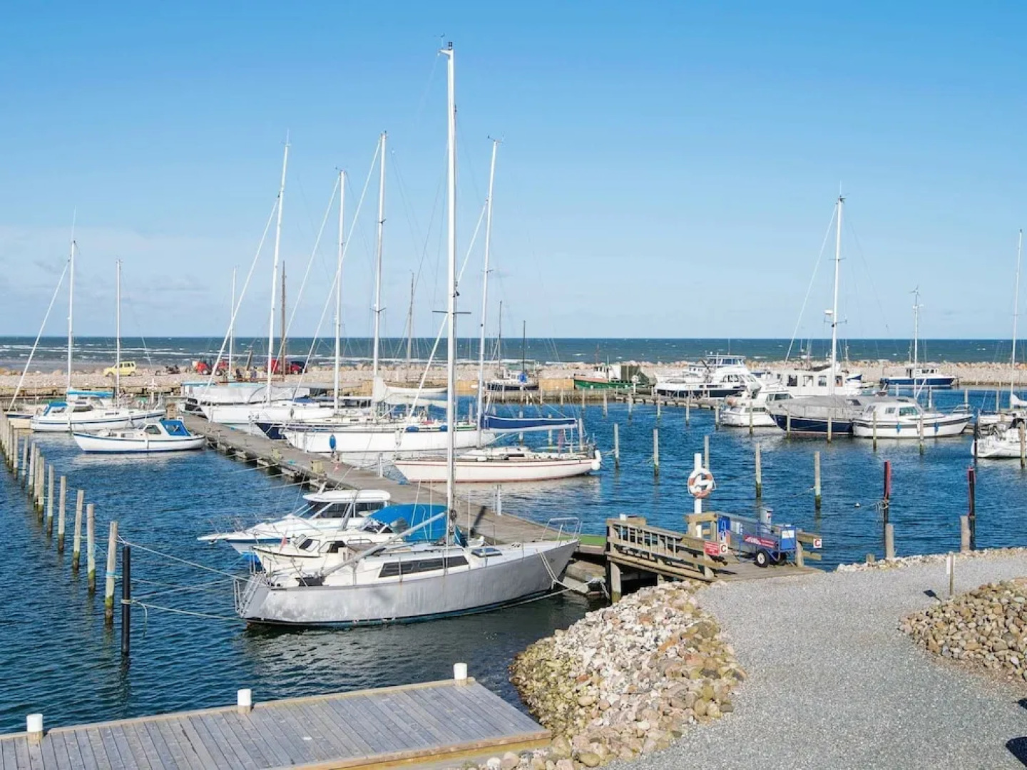 Lovely Holiday Home in Glesborg Near Sea