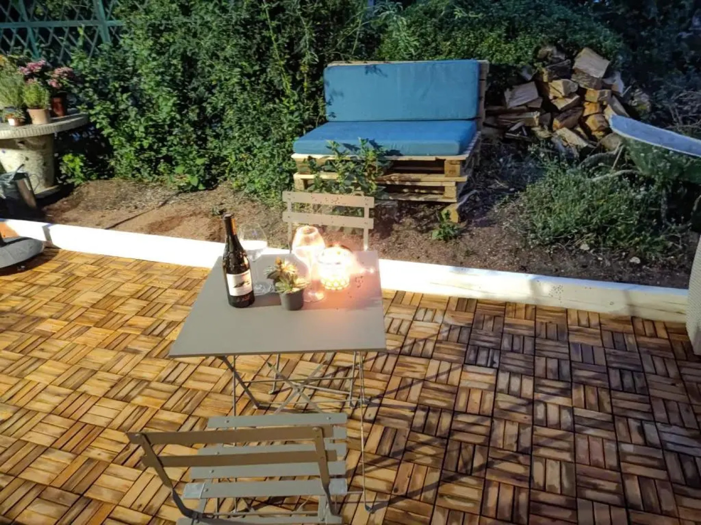 Superbe appartement avec jacuzzi avec jardin privé