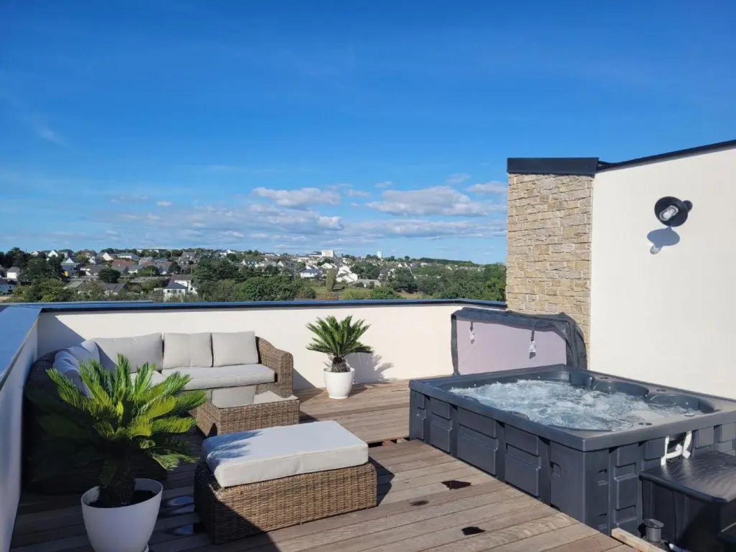 La Villa Thelma 5 étoiles, piscine, sauna et jacuzzi