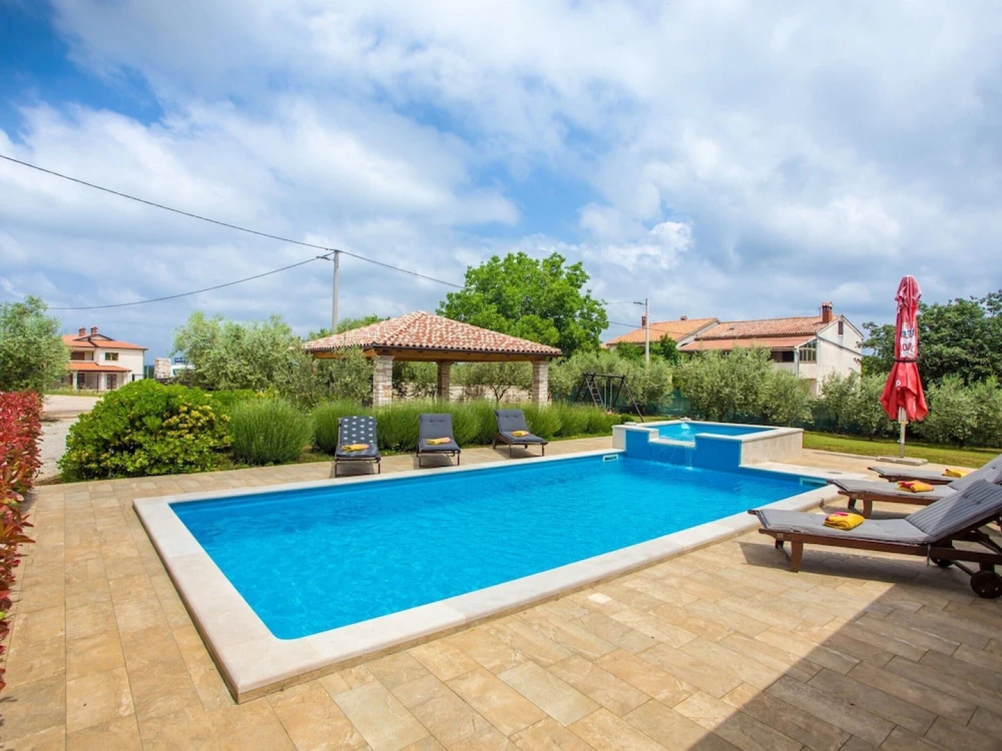 Villa in Medvidici With Pool Near Porec Beach