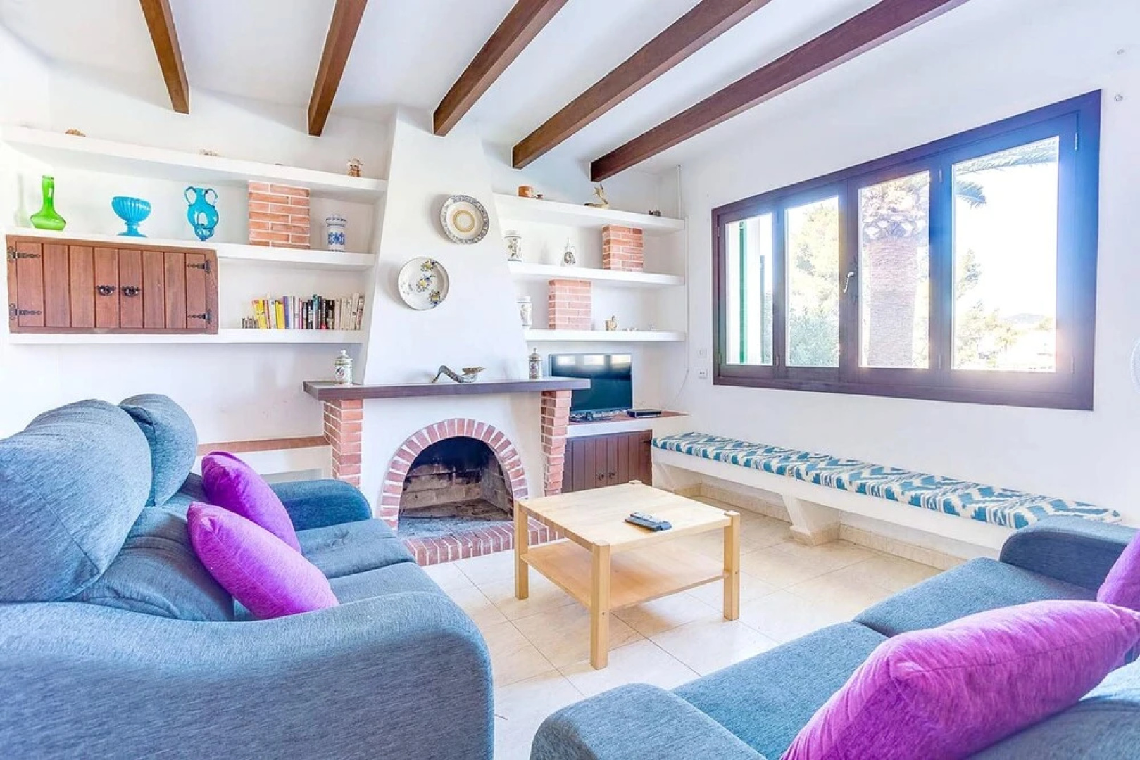 Villa With 5 Bedrooms in Portocolom, With Wonderful City View, Private Pool, Enclosed Garden Near the Beach