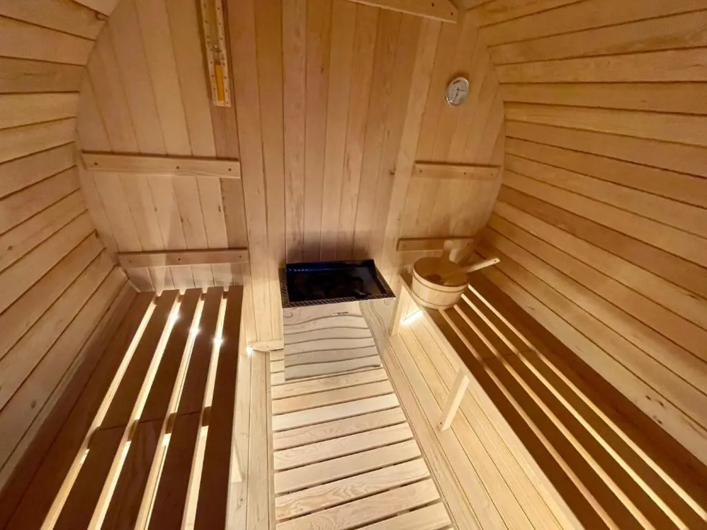 Tiny House Singer - contactless check-in - Sauna