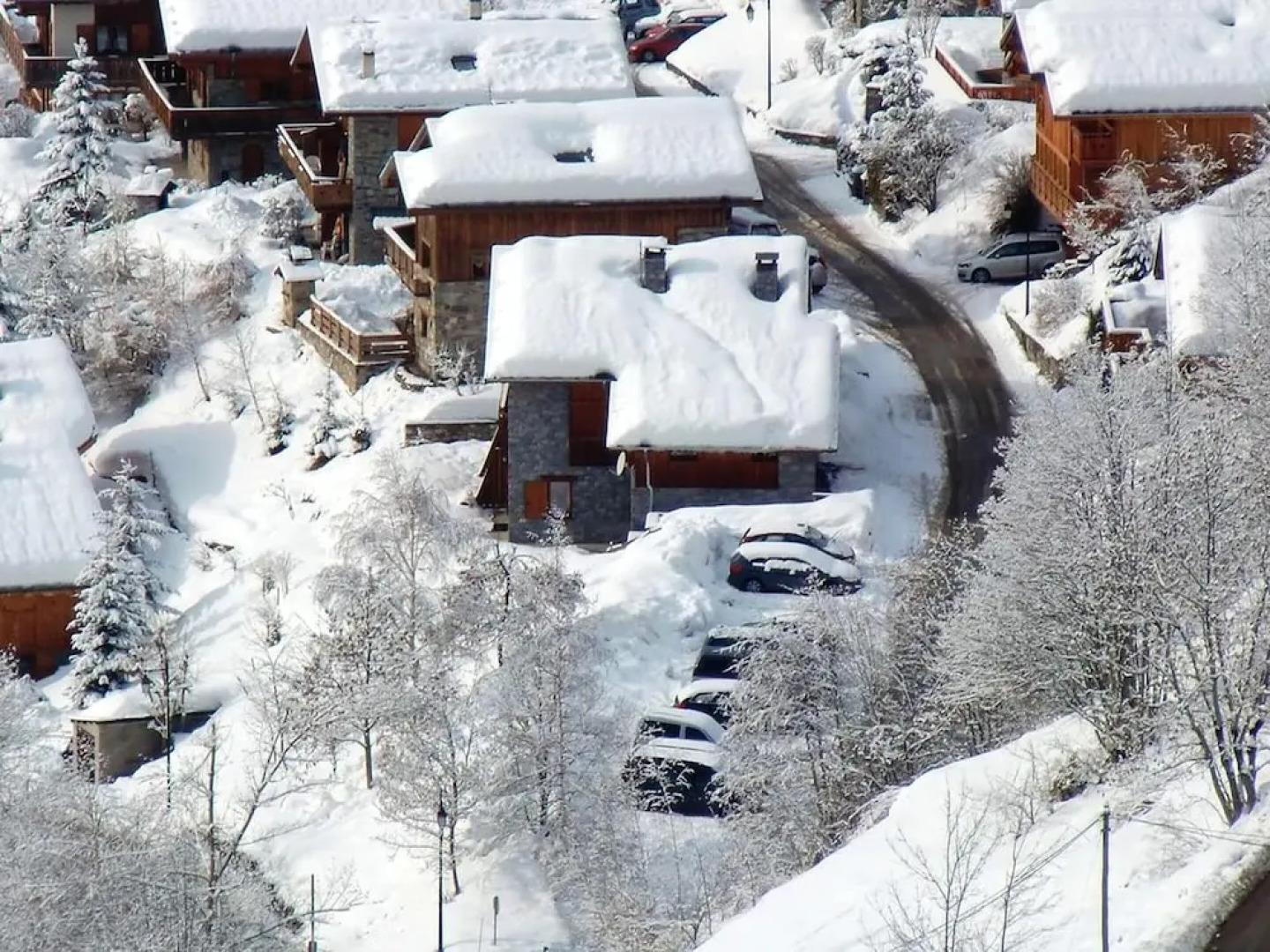 Apartment With 2 Bedrooms in Champagny-en-vanoise, With Furnished Garden and Wifi - 1 km From the Slopes