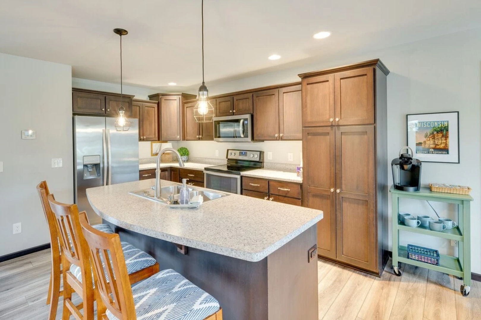 Pet-friendly Deforest Getaway w/ Backyard!